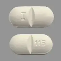 Lamivudine and zidovudine (Lamivudine and zidovudine [ la-miv-ue-deen-and-zye-doe-vue-deen ])-I 115-150 mg / 300 mg-White-Capsule-shape