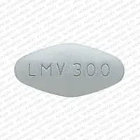 Lamivudine (Lamivudine [ la-miv-ue-deen ])-APO LMV 300-300 mg-Gray-Four-sided