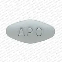 Lamivudine (Lamivudine [ la-miv-ue-deen ])-APO LMV 300-300 mg-Gray-Four-sided