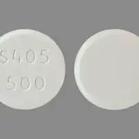 Lanthanum carbonate (Lanthanum carbonate [ lan-than-um-car-bo-nayt ])-S405 500-500 mg-White-Round