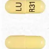 Mefenamic acid (Mefenamic acid [ me-fe-nam-ik ])-LU R31-250 mg-White-Capsule-shape