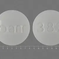 Meperidine (Meperidine (oral/injection) [ me-per-i-deen ])-barr 382-100 mg-White-Round