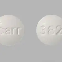 Meperidine (Meperidine (oral/injection) [ me-per-i-deen ])-barr 382-100 mg-White-Round