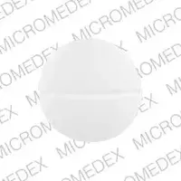 Meprobamate (Meprobamate [ me-proe-bam-ate ])-591-A-400 mg-White-Round