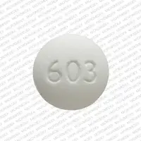 Methscopolamine (Methscopolamine [ meth-skoe-pol-a-meen ])-BOCA 603-2.5 mg-White-Round