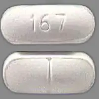 Metoprolol (Metoprolol [ me-toe-pro-lol ])-167-100 mg-White-Oval