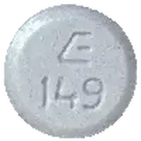 Midodrine (Midodrine [ my-doe-drin ])-E 149-10 mg-Blue-Round