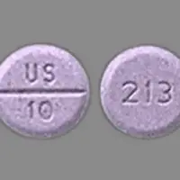 Midodrine (Midodrine [ my-doe-drin ])-US 10 213-10 mg-Purple-Round