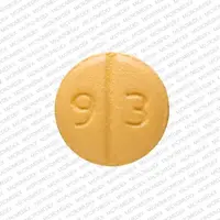 Mirtazapine (Mirtazapine [ mir-taz-a-peen ])-9 3 7206-15 mg-Yellow-Round