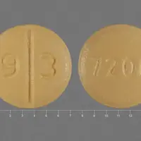 Mirtazapine (Mirtazapine [ mir-taz-a-peen ])-9 3 7206-15 mg-Yellow-Round