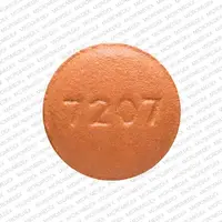 Mirtazapine (Mirtazapine [ mir-taz-a-peen ])-9 3 7207-30 mg-Brown-Round