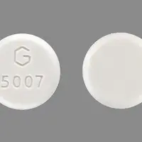 Misoprostol (Misoprostol [ mye-so-prah-stole ])-G 5007-100 mcg-White-Round