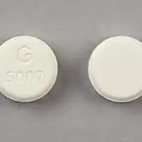 Misoprostol (Misoprostol [ mye-so-prah-stole ])-G 5007-100 mcg-White-Round