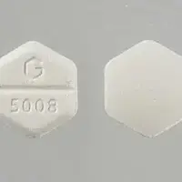 Misoprostol (Misoprostol [ mye-so-prah-stole ])-G 5008-200 mcg-White-Six-sided