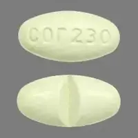 Molindone (Molindone [ moe-lin-done ])-cor 230-25 mg-Green-Oval