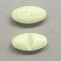 Molindone (Molindone [ moe-lin-done ])-cor 230-25 mg-Green-Oval