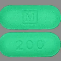 Morphine (Morphine (oral) [ mor-feen ])-200 M-200 mg-Green-Capsule-shape