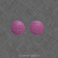 Morphine (Morphine (oral) [ mor-feen ])-30 M-30 mg-Purple-Round