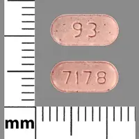 Nefazodone (Nefazodone [ ne-faz-oh-done ])-93 7178-50 mg-Pink-Oval