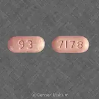 Nefazodone (Nefazodone [ ne-faz-oh-done ])-93 7178-50 mg-Pink-Oval