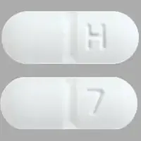 Nevirapine (Nevirapine [ ne-vye-ra-peen ])-H 7-200 mg-White-Capsule-shape