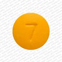 Protriptyline (Protriptyline [ proe-trip-ti-leen ])-E 7-10 mg-Yellow-Round