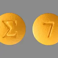 Protriptyline (Protriptyline [ proe-trip-ti-leen ])-E 7-10 mg-Yellow-Round