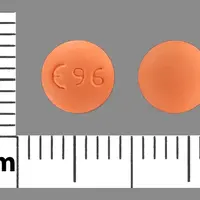 Protriptyline (Protriptyline [ proe-trip-ti-leen ])-E96-5 mg-Orange-Round