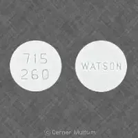 Quinine (Quinine [ kwye-nine ])-715 260 WATSON-260 mg-White-Round