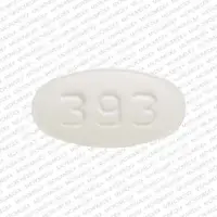 Raloxifene (Raloxifene [ ra-lox-i-feen ])-393-60 mg-White-Oval