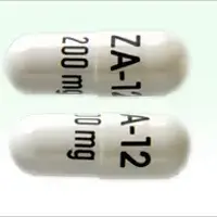 Ribavirin (Ribavirin (oral) [ rye-ba-vye-rin ])-ZA-12 200 mg-200 mg-White-Capsule-shape