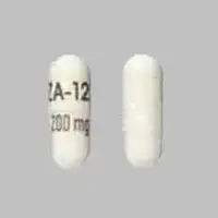 Ribavirin (Ribavirin (oral) [ rye-ba-vye-rin ])-ZA-12 200 mg-200 mg-White-Capsule-shape