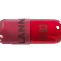 Rifampin (Rifampin (oral/injection) [ rif-am-pin ])-Logo LANNETT 1393-150 mg-Maroon / Red-Capsule-shape