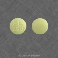 Salsalate (Salsalate [ sal-sa-late ])-SL 390-500 mg-Yellow-Round
