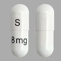 Silodosin (Silodosin [ sil-oh-doe-sin ])-S 8mg-8 mg-White-Capsule-shape