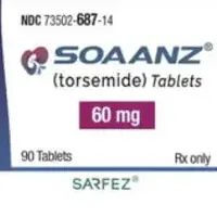 Soaanz (Torsemide (oral/injection) [ tor-se-mide ])-T60-60 mg-Pink-Round