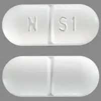 Sucralfate (Sucralfate (oral) [ soo-kral-fate ])-N S1-1 g-White-Capsule-shape