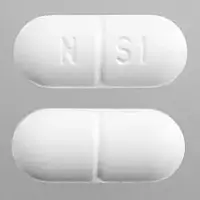 Sucralfate (Sucralfate (oral) [ soo-kral-fate ])-N S1-1 g-White-Capsule-shape