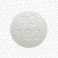 Tamoxifen (Tamoxifen [ ta-mox-i-fen ])-93 782-20 mg-White-Round