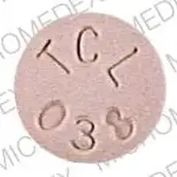 Thyroid (desiccated) (Thyroid (desiccated) [ thye-roid ])-TCL 038-180 MG-Pink-Round