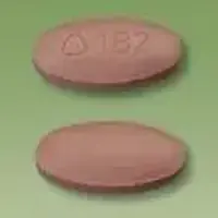 Trandolapril and verapamil (Trandolapril and verapamil [ tran-dol-a-pril-and-ver-ap-a-mil ])-Logo 182-2 mg / 180 mg-Pink-Oval