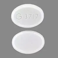 Triazolam (Triazolam [ trye-ay-zoe-lam ])-G 3717-0.125 mg-White-Oval