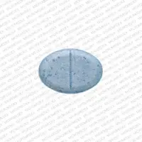 Triazolam (Triazolam [ trye-ay-zoe-lam ])-G 3718-0.25 mg-Blue-Oval