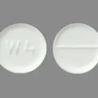 Trihexyphenidyl (Trihexyphenidyl [ try-hex-ee-feh-nih-dill ])-W 4-2 mg-White-Round