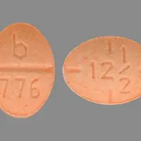Amphetamine and dextroamphetamine (Amphetamine and dextroamphetamine [ am-fet-a-meen-and-dex-troe-am-fet-a-meen ])-b 776 12 1/2-12.5 mg-Orange-Oval