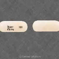 Anagrelide (Anagrelide [ an-ah-gre-lide ])-barr 0.5 mg 101-0.5 mg-White-Capsule-shape