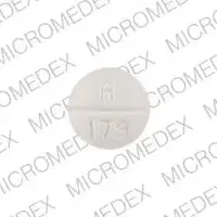 Betaxolol (systemic) (monograph) (Medically reviewed)-A179-10 mg-White-Round