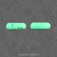 Chlordiazepoxide and clidinium (Chlordiazepoxide and clidinium [ klor-dye-az-e-pox-ide-and-kli-di-nee-um ])-V 2732-5 mg / 2.5 mg-Green-Capsule-shape
