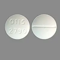 Chloroquine (Chloroquine [ klor-oh-kwin ])-0115 2790-250 mg-White-Round