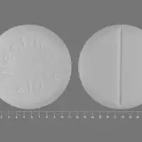 Chlorothiazide (oral/injection) (Chlorothiazide (oral/injection) [ klor-oh-thye-a-zide ])-West-Ward 210-500 mg-White-Round